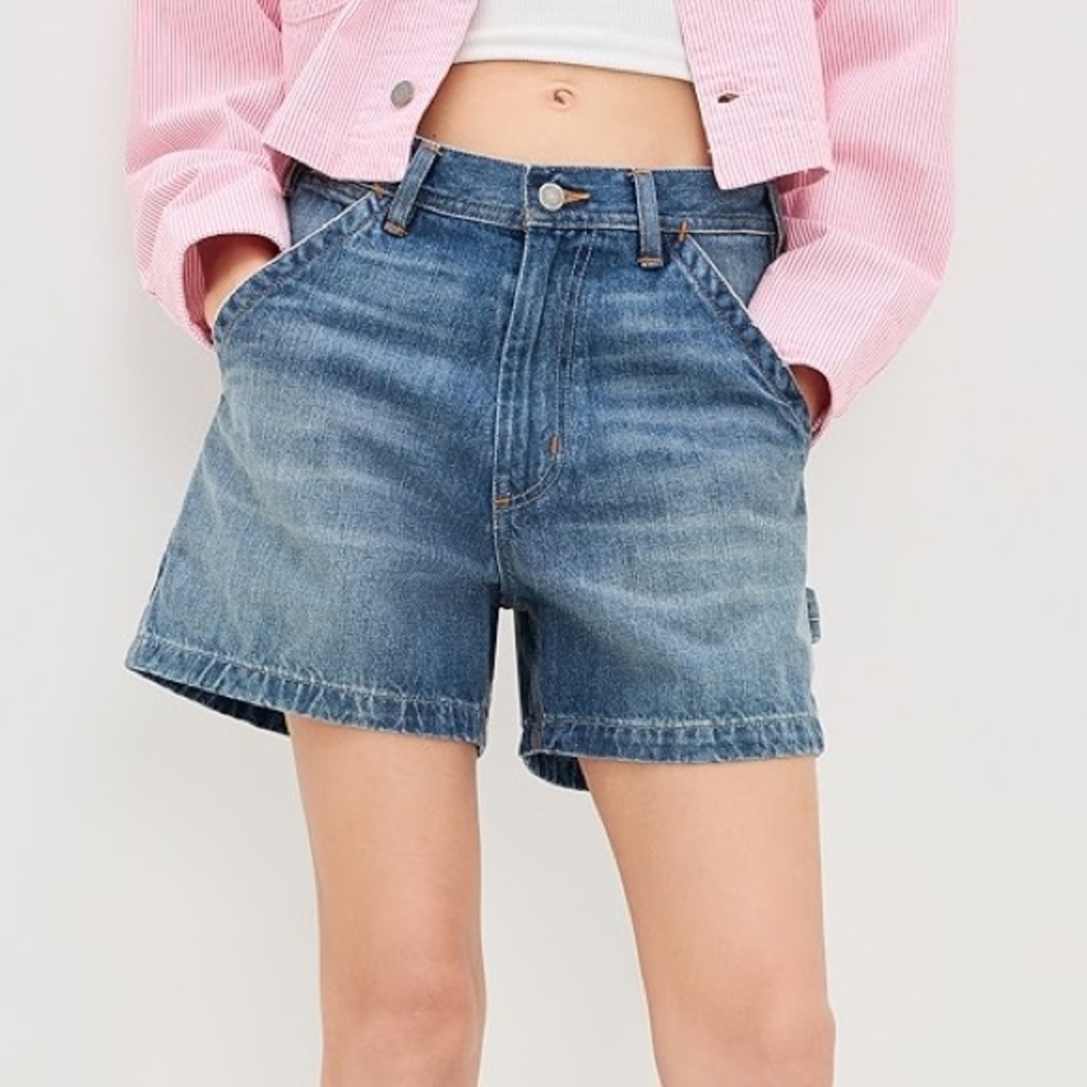 Denimist NEW NWT Carpenter Denim Shorts Alsen 27 Free People